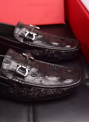 Salvatore Ferragamo Business Casual Men Shoes--113